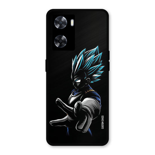 Dark Vegeta Oppo A57 2022 Mobile Back Cover - Anime PrintShield Case