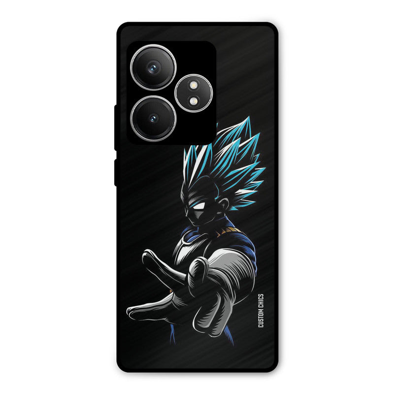 Dark Vegeta Realme GT 6T Mobile Back Cover - Anime PrintShield Case