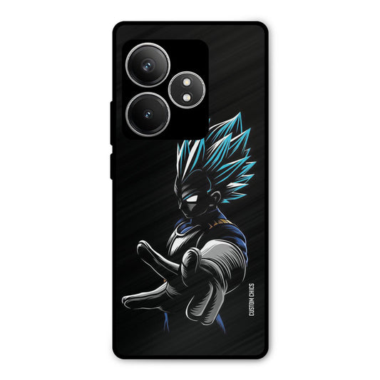 Dark Vegeta Realme GT 6T Mobile Back Cover - Anime PrintShield Case