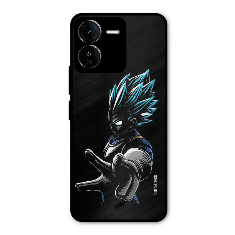 Dark Vegeta iQOO Z9 Mobile Back Cover - Anime PrintShield Case