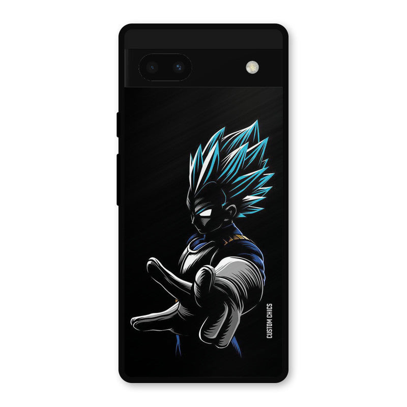 Dark Vegeta Google Pixel 6a Mobile Back Cover - Anime PrintShield Case