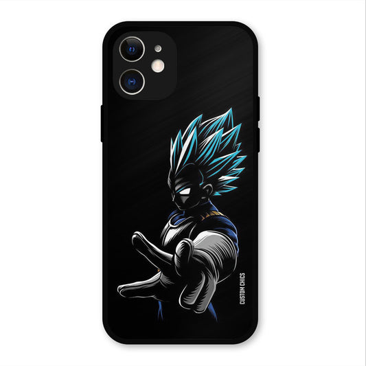 Dark Vegeta iPhone 12 Mobile Back Cover - Anime PrintShield Case