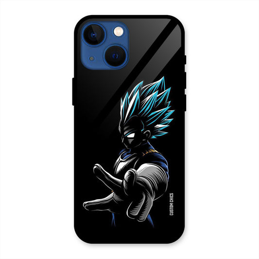 Dark Vegeta iPhone 13 Mini Mobile Back Cover - Anime PrintShield Case