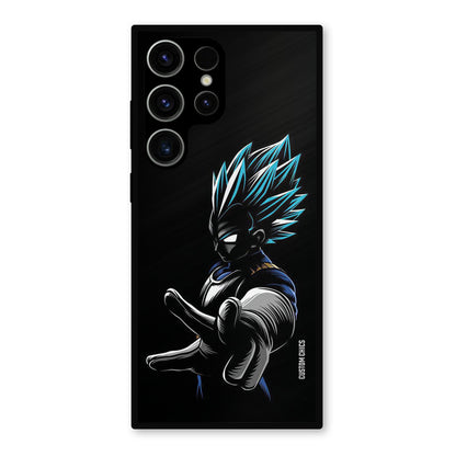 Dark Vegeta Samsung Galaxy S23 Ultra Mobile Back Cover - Anime PrintShield Case