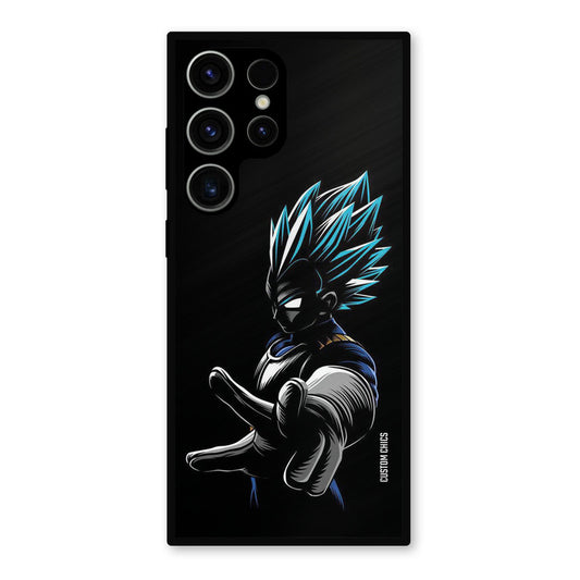 Dark Vegeta Samsung Galaxy S23 Ultra Mobile Back Cover - Anime PrintShield Case