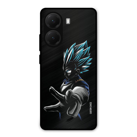 Dark Vegeta Poco X7 Pro Mobile Back Cover - Anime PrintShield Case