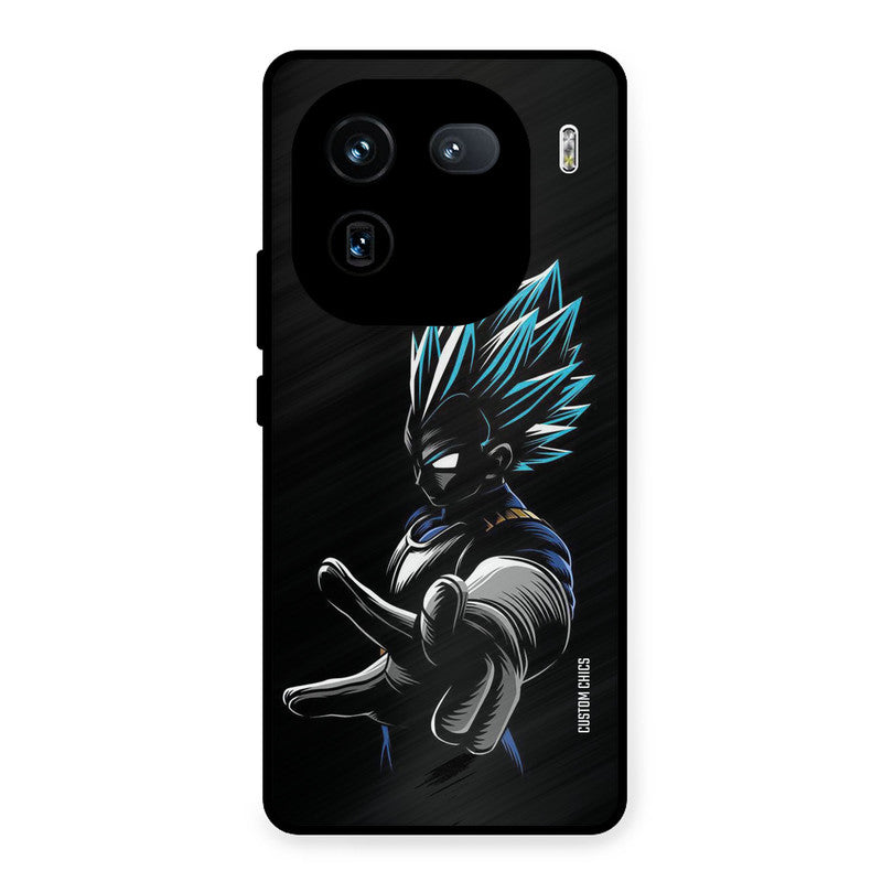 Dark Vegeta iQOO 12 Mobile Back Cover - Anime PrintShield Case
