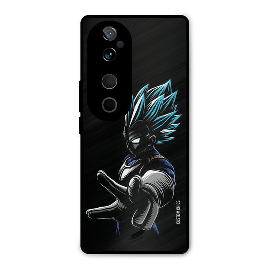 Dark Vegeta Vivo V40 Mobile Back Cover - Anime PrintShield Case