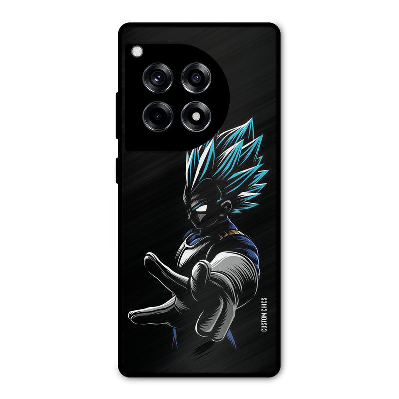 Dark Vegeta OnePlus 12R Mobile Back Cover - Anime PrintShield Case