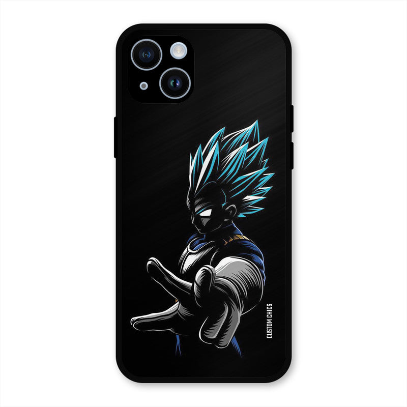 Dark Vegeta iPhone 14 Mobile Back Cover - Anime PrintShield Case