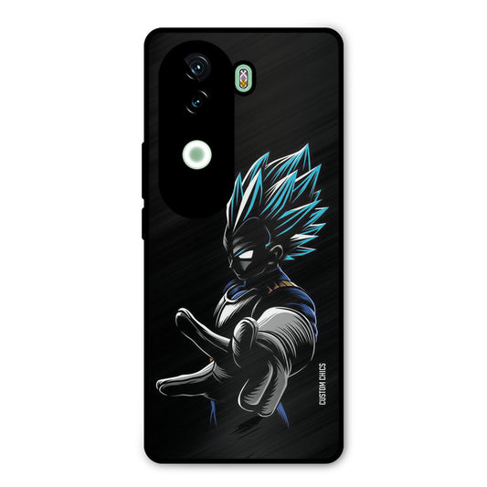 Dark Vegeta iQOO Z9s Mobile Back Cover - Anime PrintShield Case