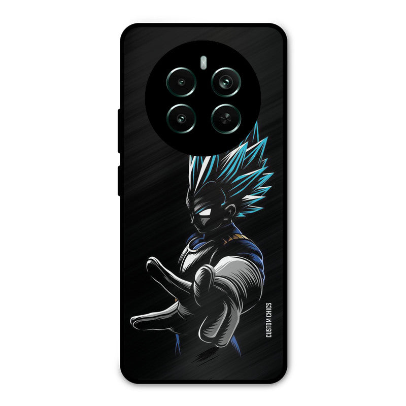 Dark Vegeta Realme 12 Plus Mobile Back Cover - Anime PrintShield Case