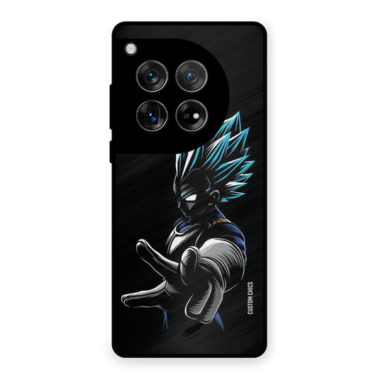 Dark Vegeta OnePlus 12 Mobile Back Cover - Anime PrintShield Case