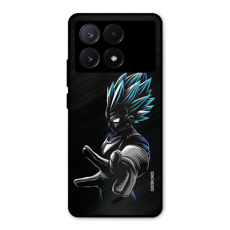Dark Vegeta Poco X6 Pro Mobile Back Cover - Anime PrintShield Case