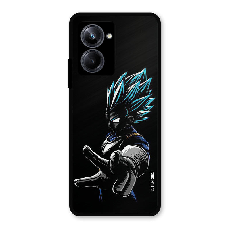 Dark Vegeta Realme 10 Pro Mobile Back Cover - Anime PrintShield Case