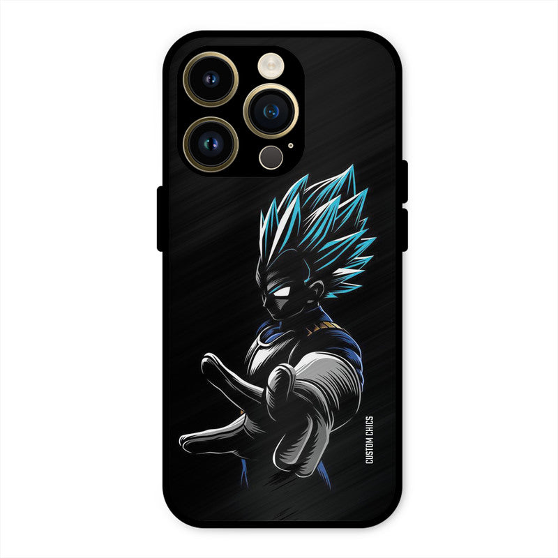Dark Vegeta iPhone 14 Pro Mobile Back Cover - Anime PrintShield Case