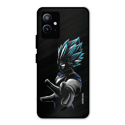 Dark Vegeta Vivo Y75 5G Mobile Back Cover - Anime PrintShield Case