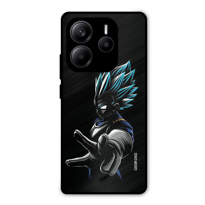 Dark Vegeta Redmi Note 14 Mobile Back Cover - Anime PrintShield Case
