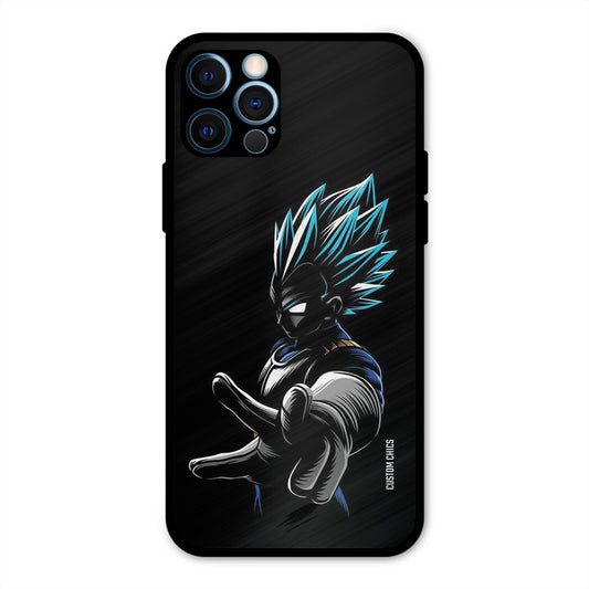 Dark Vegeta iPhone 12 Pro Mobile Back Cover - Anime PrintShield Case
