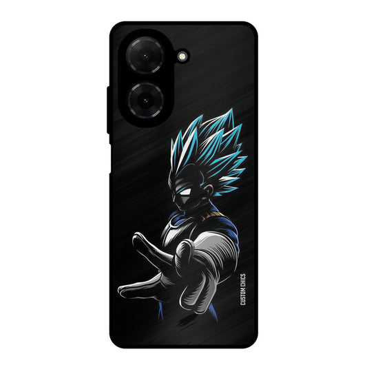 Dark Vegeta Poco C71 Mobile Back Cover - Anime PrintShield Case