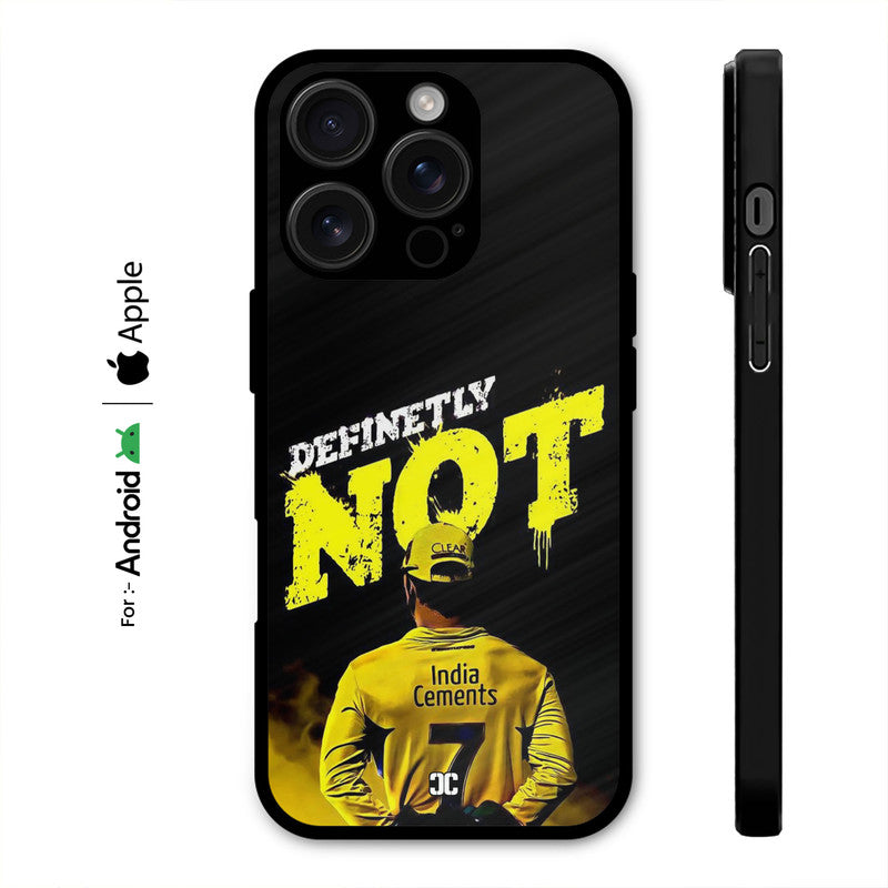 Definitely Not Case – Premium PrintShield Mobile Cover