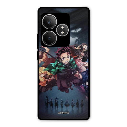 Demon Slayer Corp Realme GT 6T Mobile Back Cover - Anime PrintShield Case