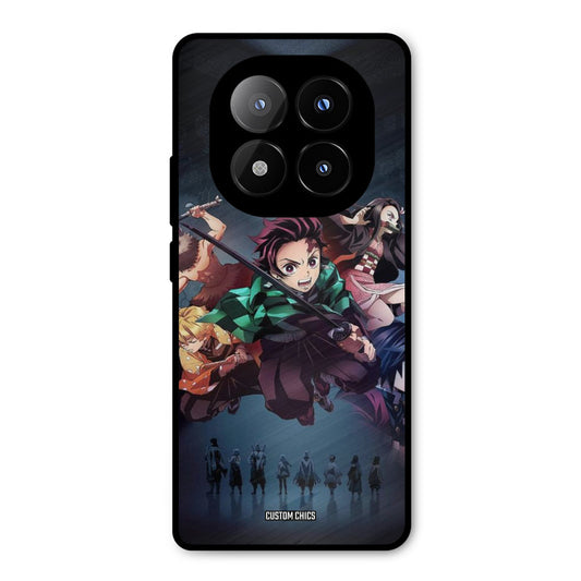 Demon Slayer Corp Redmi Note 14 Pro Plus 5G Mobile Back Cover - Anime PrintShield Case