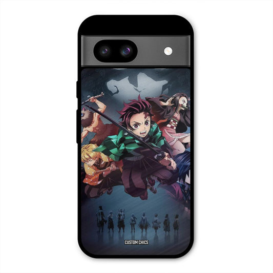 Demon Slayer Corp Google Pixel 8a Mobile Back Cover - Anime PrintShield Case