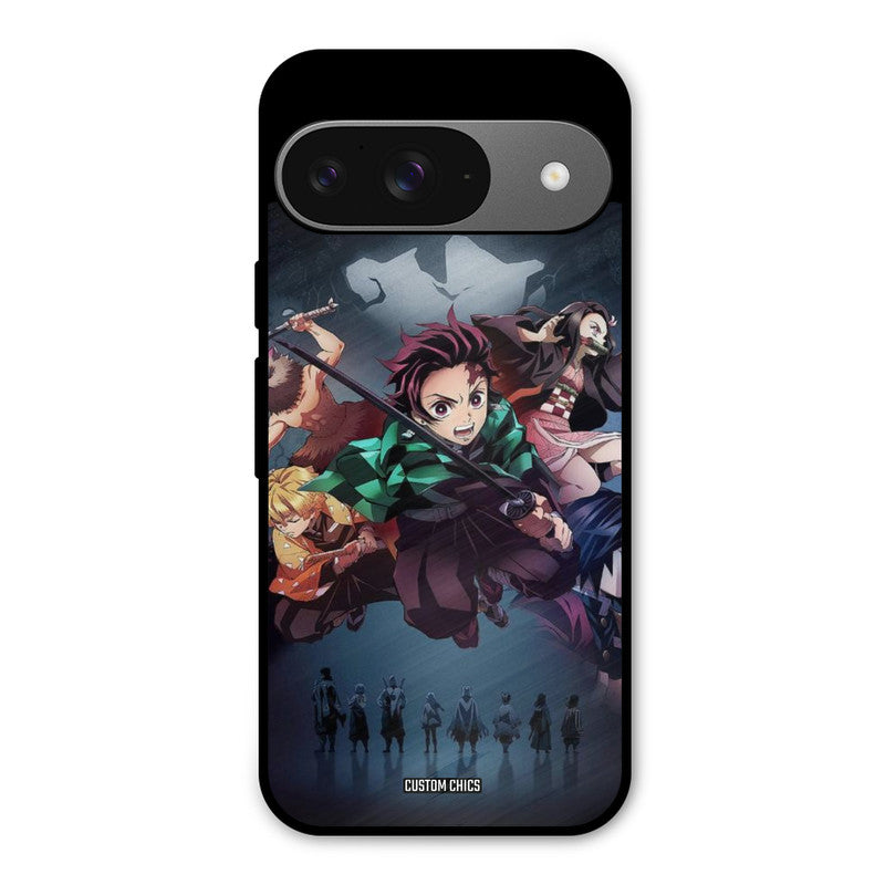 Demon Slayer Corp Google Pixel 9 Mobile Back Cover - Anime PrintShield Case