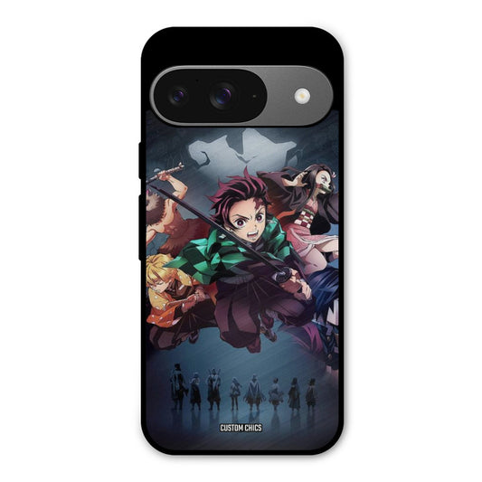 Demon Slayer Corp Google Pixel 9 Mobile Back Cover - Anime PrintShield Case