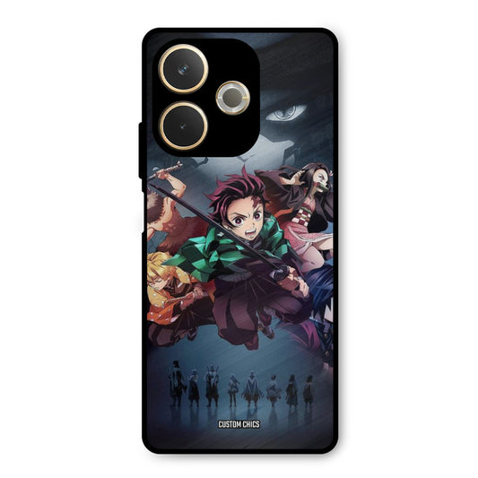 Demon Slayer Corp Oppo A5 Pro Mobile Back Cover - Anime PrintShield Case