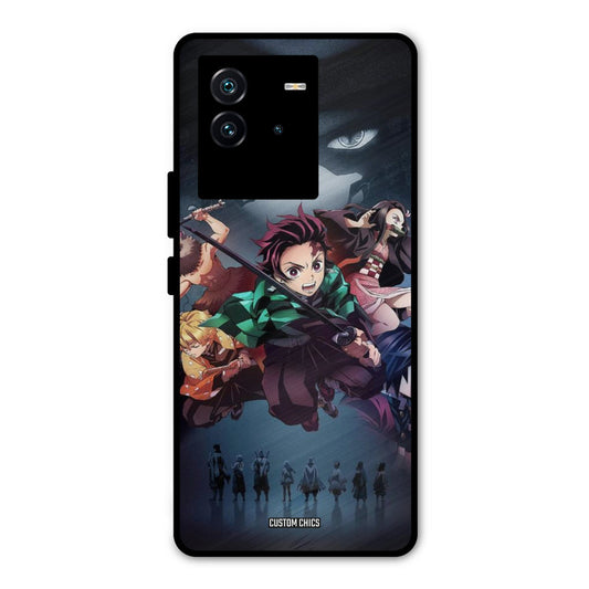Demon Slayer Corp iQOO Neo 6 5G Mobile Back Cover - Anime PrintShield Case