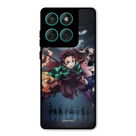 Demon Slayer Corp Motorola Edge 60 Fusion Mobile Back Cover - Anime PrintShield Case