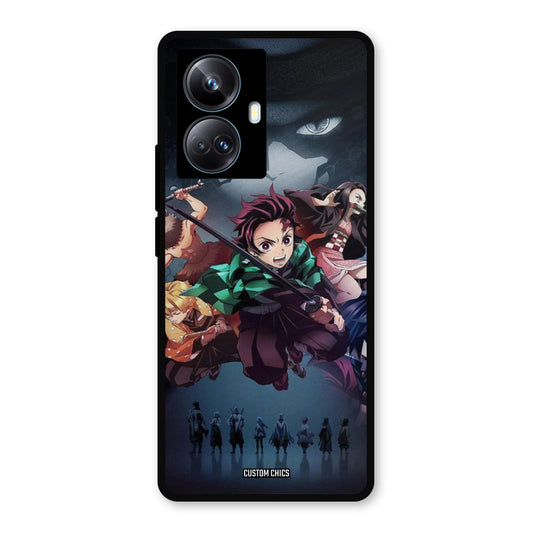 Demon Slayer Corp Realme 10 Pro Plus Mobile Back Cover - Anime PrintShield Case