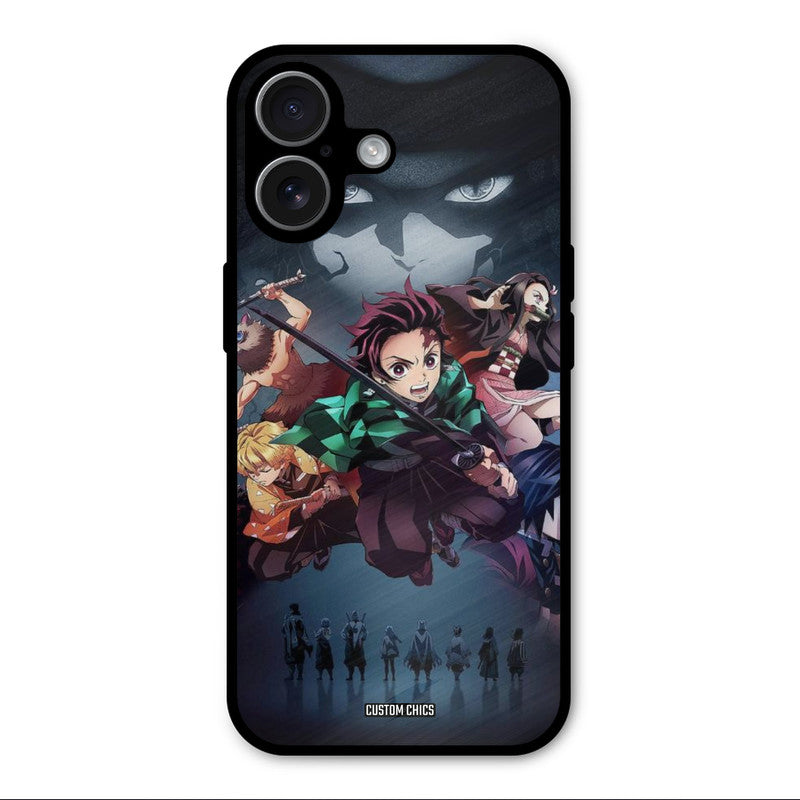 Demon Slayer Corp iPhone 17 Mobile Back Cover - Anime PrintShield Case