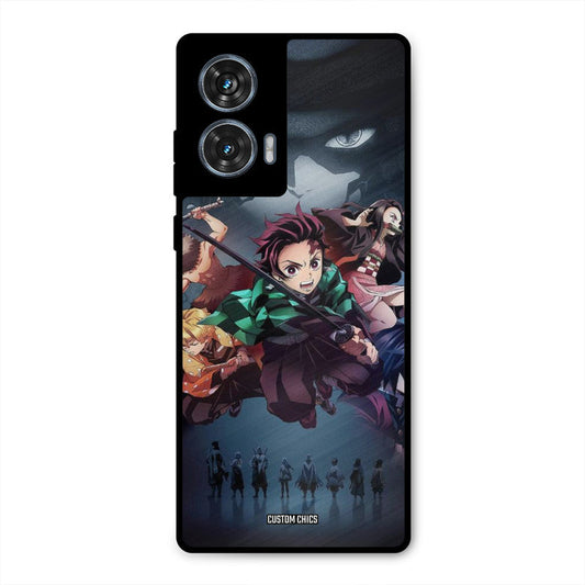 Demon Slayer Corp Moto G96 Mobile Back Cover - Anime PrintShield Case