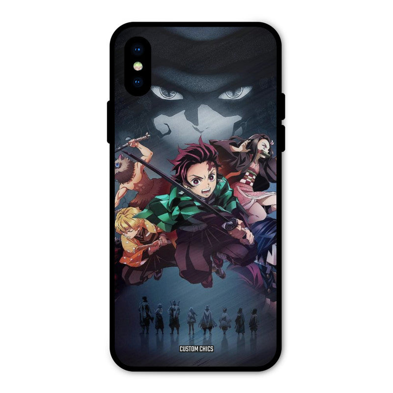 Demon Slayer Corp iPhone X Mobile Back Cover - Anime PrintShield Case
