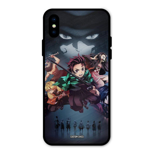 Demon Slayer Corp iPhone X Mobile Back Cover - Anime PrintShield Case