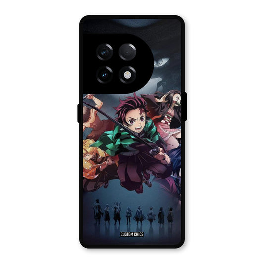 Demon Slayer Corp OnePlus 11R Mobile Back Cover - Anime PrintShield Case