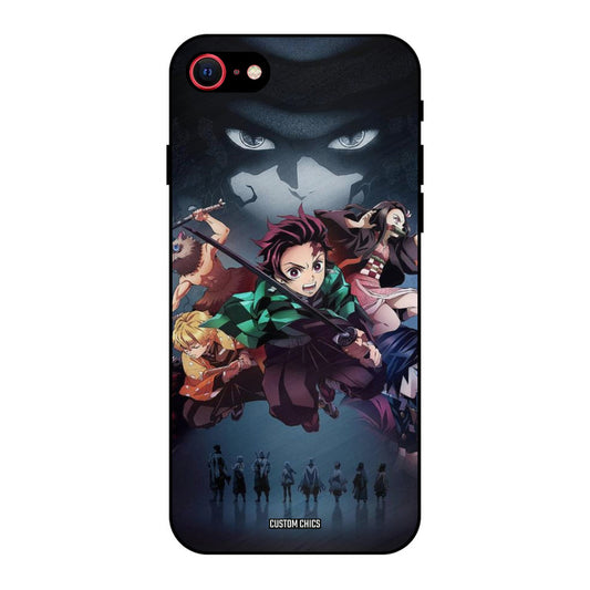 Demon Slayer Corp iPhone SE 2020 Mobile Back Cover - Anime PrintShield Case