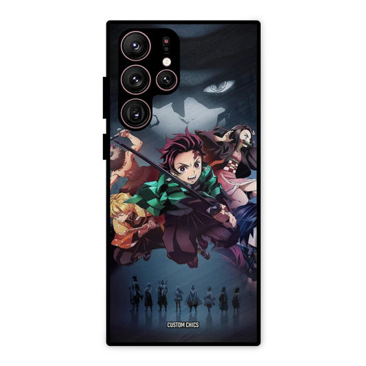 Demon Slayer Corp Samsung Galaxy S22 Ultra Mobile Back Cover - Anime PrintShield Case