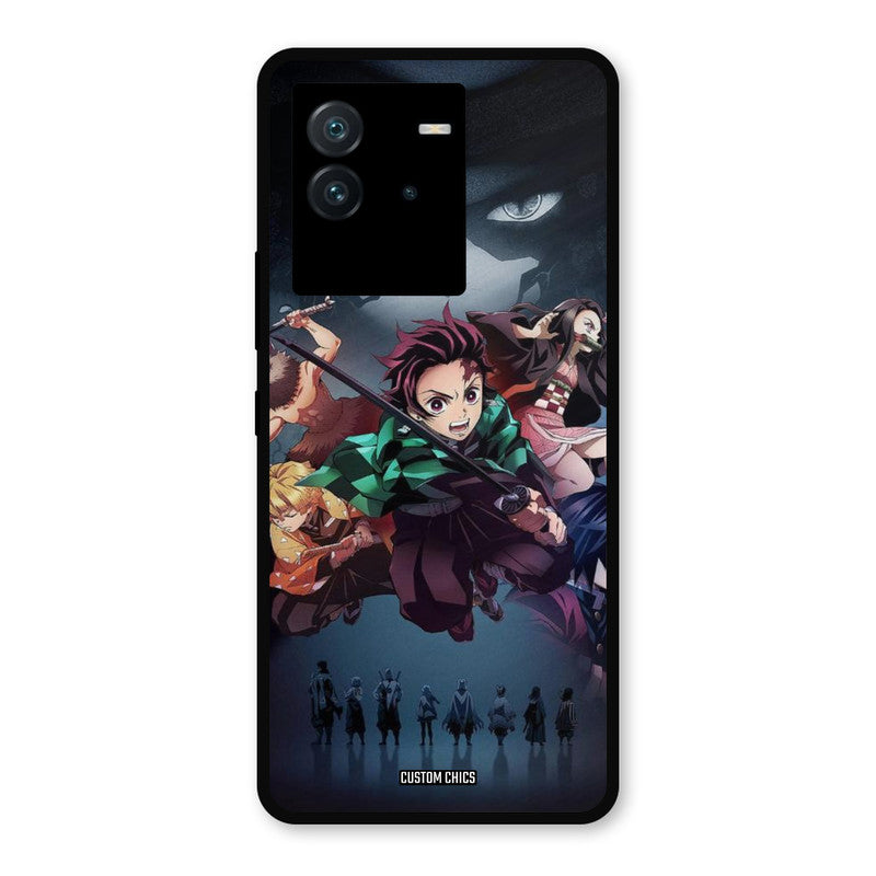 Demon Slayer Corp iQoo Neo 6 Mobile Back Cover - Anime PrintShield Case