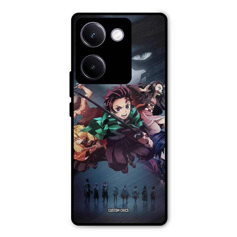 Demon Slayer Corp Vivo Y300 Plus Mobile Back Cover - Anime PrintShield Case