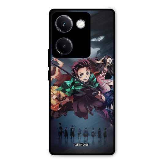 Demon Slayer Corp Vivo Y300 Plus Mobile Back Cover - Anime PrintShield Case