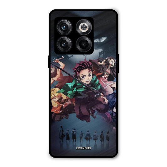 Demon Slayer Corp Oneplus 10T Mobile Back Cover - Anime PrintShield Case