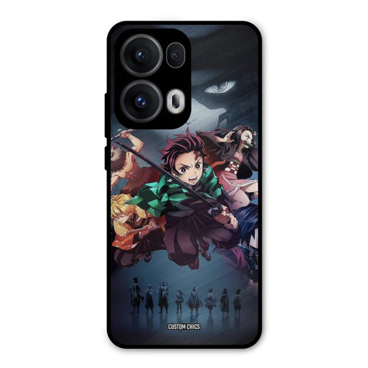 Demon Slayer Corp Oppo Reno 13 Pro 5G Mobile Back Cover - Anime PrintShield Case