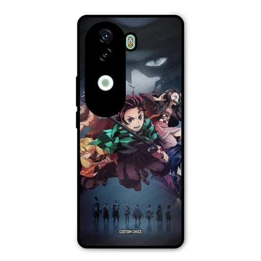 Demon Slayer Corp iQOO Z9s Mobile Back Cover - Anime PrintShield Case