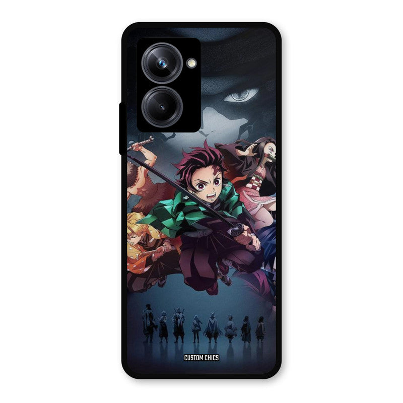 Demon Slayer Corp Realme 10 Pro Mobile Back Cover - Anime PrintShield Case
