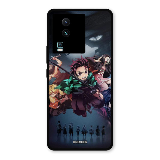 Demon Slayer Corp IQOO Neo 7 Mobile Back Cover - Anime PrintShield Case