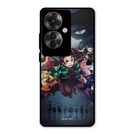 Demon Slayer Corp Oppo F25 Pro Mobile Back Cover - Anime PrintShield Case